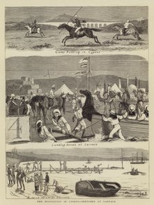 The Occupation of Cyprus, Sketches at Larnaca
